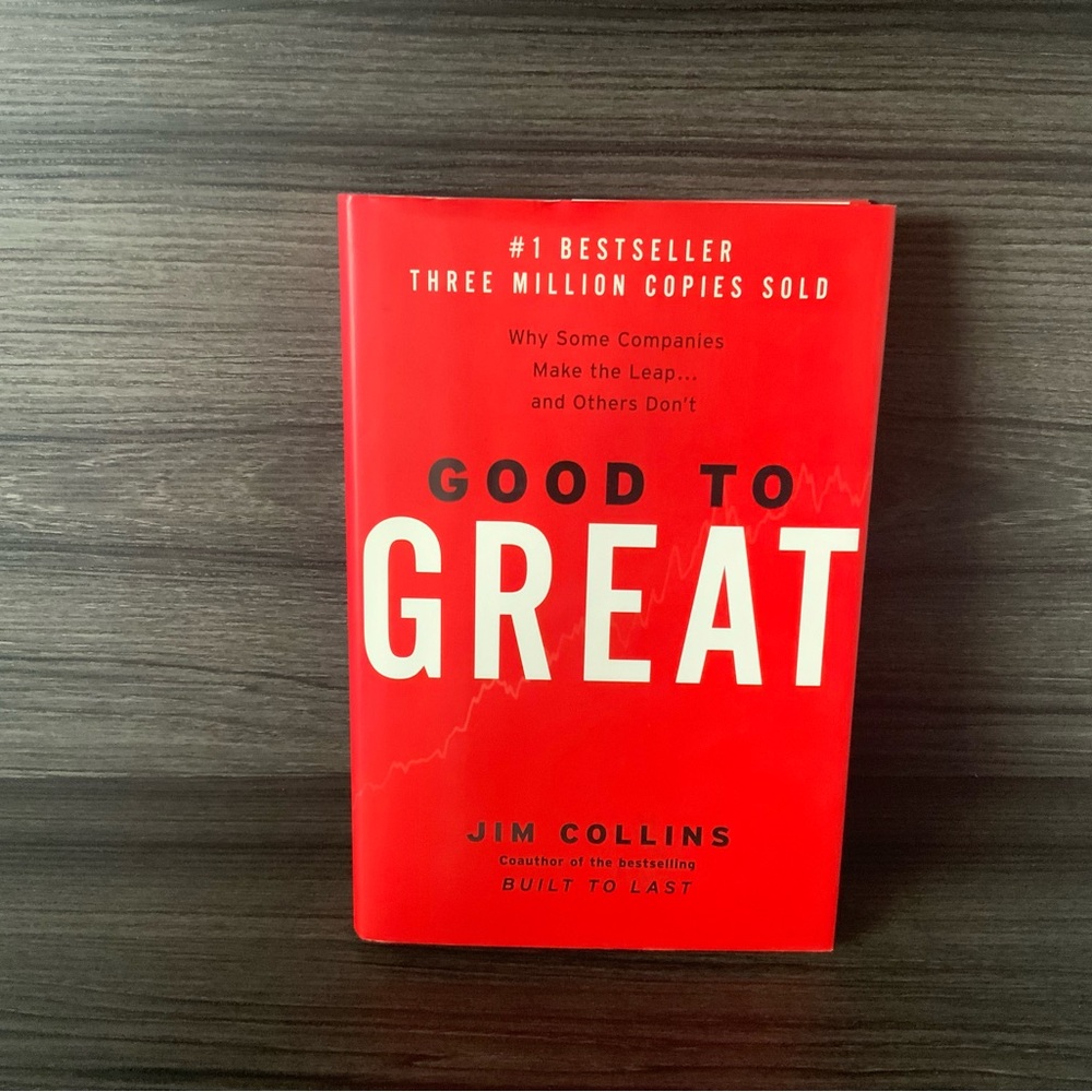 Hardcover Book - Good to Great. New